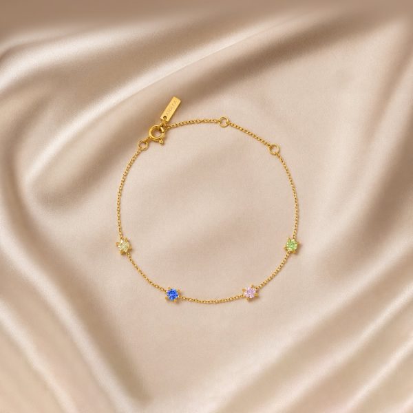 Custom Birthstone Bracelet