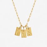 Initial Tag Necklace