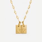 Initial Tag Necklace