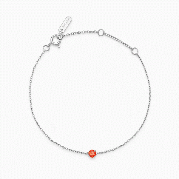 Custom Birthstone Bracelet
